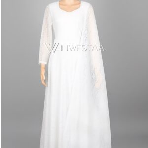 iwg00203 white full length gown