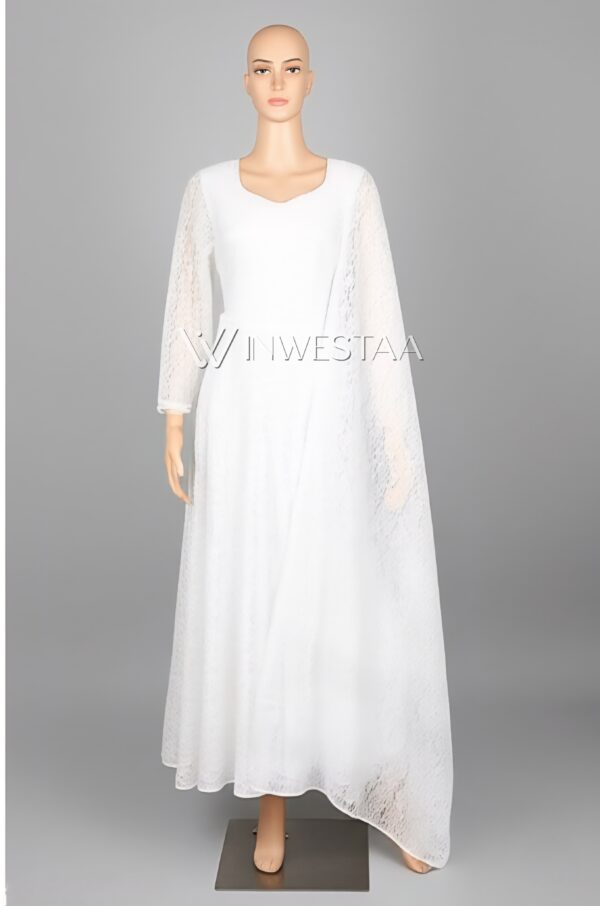 iwg00203 white full length gown