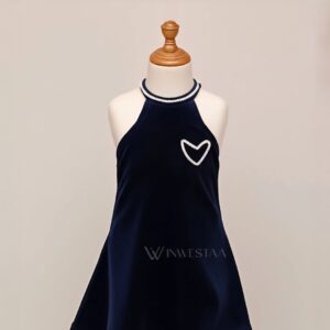 iwc00110 – elegant velvet frock