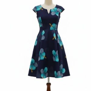 iwf00114 floral print georgette frock