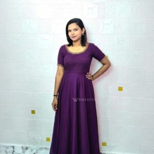 Home iwg00214 handworked georgette gown